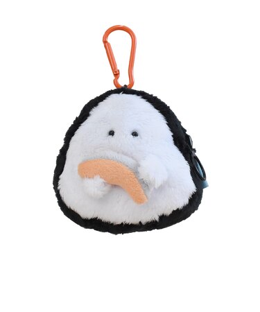 【当商品送料無料】ぎゅっとおにぎりさん ポーチ 通販 カラビナポーチ カラビナ付きポーチ マスコット 小物入れ アクセサリーポーチ イヤホンケース