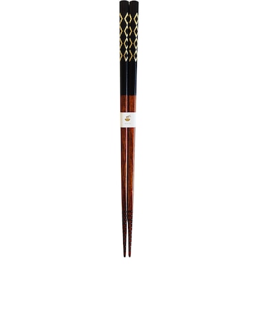 【当商品送料無料】お箸 食洗機対応 通販 日本製 箸 おはし こがね 23.0 23cm 先角 乾漆 滑りにくい すべらない 滑らない 大人 女性