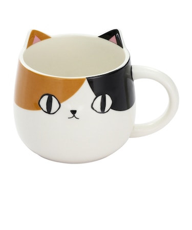 【当商品送料無料】セラミック藍 マグカップ 通販 にゃん屋 猫3兄弟 マグ カップ 湯呑み コップ 食器 猫 ネコ ねこ セラミック 藍 ai 陶器