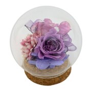 【当商品送料無料】プリザーブドフラワー ガラスドーム 通販 ブリザーブドフラワー フラワーギフト 花 ブリザードフラワー おしゃれ かわいい 贈り物