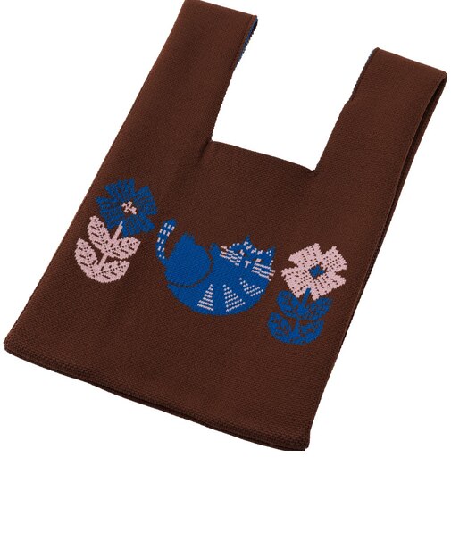 【当商品送料無料】ニットバッグ ミニトート 通販 トートバッグ 小さめ サブバッグ ミニ ニット バッグ マルシェバッグ ミニバッグ エコバッグ