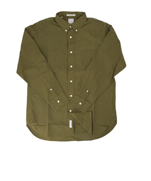 【当商品送料無料】HOUSTON ヒューストン シャツ 通販 オックスフォードボタンダウンシャツ 無地シャツ 長袖シャツ メンズシャツ