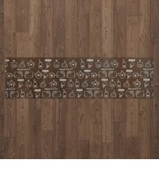 【当商品送料無料】キッチンマット 透明 キャラクター 通販 透明キッチンマット キッチン マット キッチン用マット クリアキッチンマット