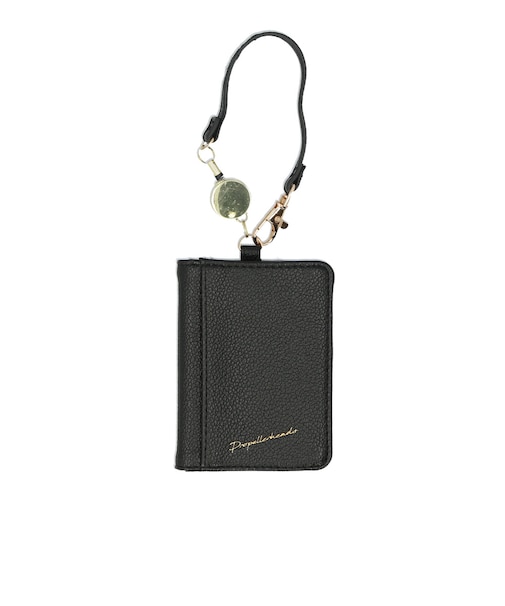 【当商品送料無料】二つ折りパスケース 通販 定期入れ パスケース リール付き icカード ケース 2つ折りパスケース 二つ折り レディース