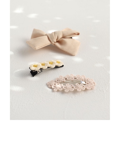 【当商品送料無料】Rora パッチン留め 3個セット 通販 ローラ パッチンどめ ヘアピン パッチンピン 髪留め 髪飾り 子供 子ども 可愛い