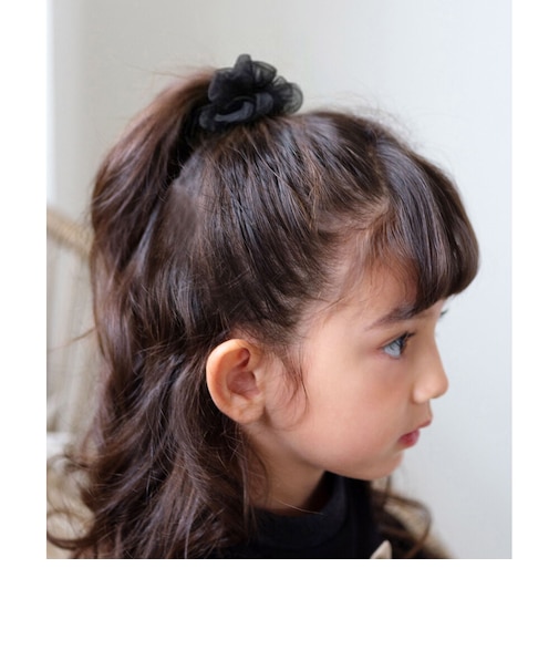 【当商品送料無料】Rora シュシュ キッズ 通販 ローラ ふわふわ 髪飾り お団子 ヘアゴム ポニーテール 女の子 子供 子ども こども
