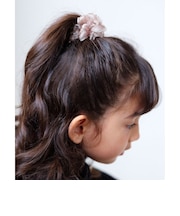 【当商品送料無料】Rora シュシュ キッズ 通販 ローラ ふわふわ 髪飾り お団子 ヘアゴム ポニーテール 女の子 子供 子ども こども