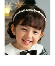 【当商品送料無料】カチューシャ キッズ パール 通販 Rora ローラ ジュエリーパール 髪飾り 髪留め 髪どめ ヘアアクセサリー ヘアバンド