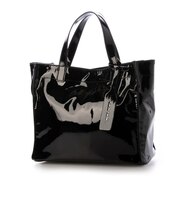 【当商品送料無料】カシュカシュ cachecache バッグ 01-00-76454 通販 トートバッグ ソフトエナメルスクエア手提げトートS