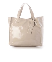 【当商品送料無料】カシュカシュ cachecache バッグ 01-00-76454 通販 トートバッグ ソフトエナメルスクエア手提げトートS