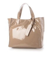 【当商品送料無料】カシュカシュ cachecache バッグ 01-00-76454 通販 トートバッグ ソフトエナメルスクエア手提げトートS