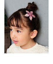 【当商品送料無料】Rora カチューシャ キッズ 通販 ローラ キラキラフラワー 髪飾り 髪留め 髪どめ ヘアアクセサリー ヘアバンド ヘッドドレス