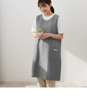 【当商品送料無料】エプロン バッククロス おしゃれ 通販 前掛け シャンブレー 生地 袖なし レディース 大人 保育士 綿100％ コットン