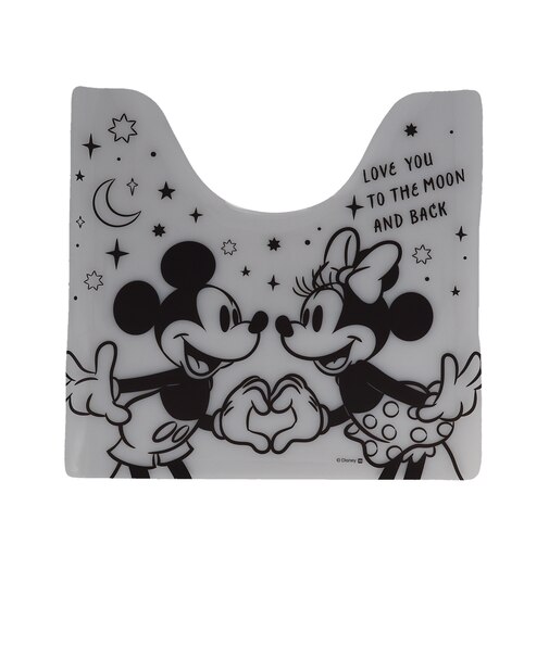 【当商品送料無料】トイレマット 透明 キャラクター 通販 透明トイレマット トイレ マット トイレ用マット クリアトイレマット トイレタリーマット