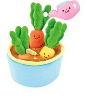 【当商品送料無料】赤ちゃん おもちゃ 指先の知育 通販 ミニファームシリーズ ぱりぱりにんじん畑 ソフトトイ 知育玩具 ベビー 玩具 布おもちゃ