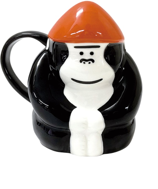 【当商品送料無料】GORELAX ごリラックス マグカップ キャラクター 通販 日本製 カップ コップ まもるさんのマグカップ ペンスタンド 置物