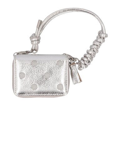 【当商品送料無料】ペルケ ウォレットショルダー perche 80-06-00140 通販 お財布 財布 ドット刺繍 スマホ ストラップホルダー