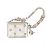 【当商品送料無料】ペルケ ウォレットショルダー perche 80-06-00140 通販 お財布 財布 ドット刺繍 スマホ ストラップホルダー