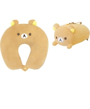 【当商品送料無料】ネックピロー ぬいぐるみ 通販 首枕 携帯枕 クッション まくら 枕 トラベルピロー コンパクト 折りたたみ 2way 子供
