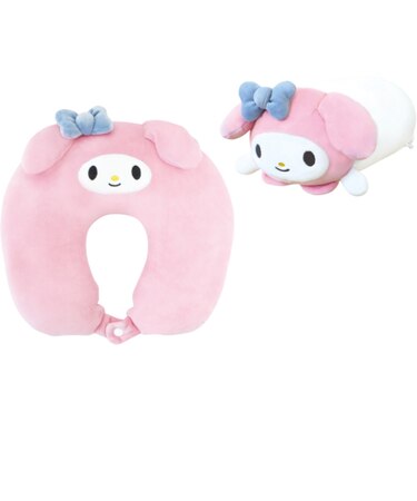 【当商品送料無料】ネックピロー ぬいぐるみ 通販 首枕 携帯枕 クッション まくら 枕 トラベルピロー コンパクト 折りたたみ 2way 子供