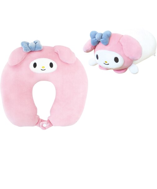 【当商品送料無料】ネックピロー ぬいぐるみ 通販 首枕 携帯枕 クッション まくら 枕 トラベルピロー コンパクト 折りたたみ 2way 子供