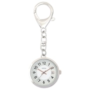 【当商品送料無料】レディース 懐中時計 通販 時計 バックチャーム キーチェーン アナログ時計 ナースウォッチ キーホルダー ウォッチ ミニ 日付