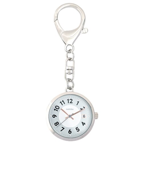 【当商品送料無料】レディース 懐中時計 通販 時計 バックチャーム キーチェーン アナログ時計 ナースウォッチ キーホルダー ウォッチ ミニ 日付