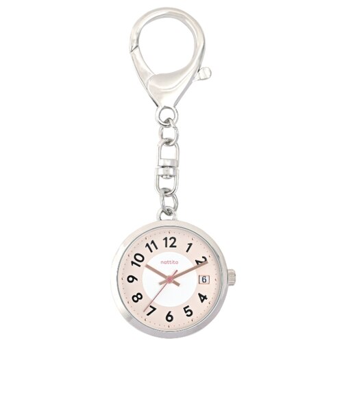 【当商品送料無料】レディース 懐中時計 通販 時計 バックチャーム キーチェーン アナログ時計 ナースウォッチ キーホルダー ウォッチ ミニ 日付