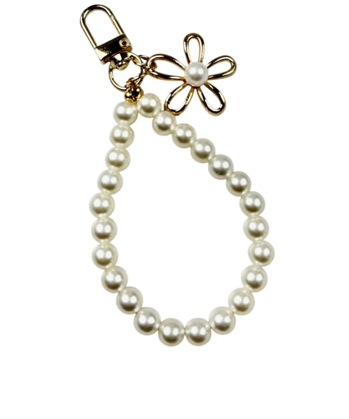 【当商品送料無料】キーチャーム パール フラワー 通販 チャーム キーホルダー バッグチャーム バックチャーム かわいい 普段使い Diamond