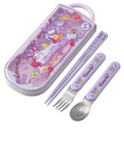 【当商品送料無料】トリオセット 食洗機対応 通販 日本製 スケーター 箸 スプーン セット Skater TACC2 カトラリーセット