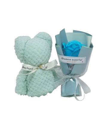 【当商品送料無料】タオル ソープフラワー ギフト 通販 タオルベアギフト ハンドタオル ソープフラワーギフト 贈りもの 贈り物 贈物 かわいい