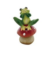 【当商品送料無料】置物 センサー 通販 ガーデンオーナメント オブジェ カエルの歌声 オーナメント 玄関先 庭 ハミングアニマル 音センサー