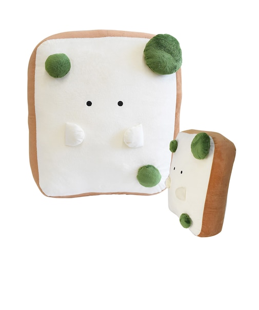 【当商品送料無料】もちっと食ぱんさん クッション 通販 背当てクッション 腰当てクッション お昼寝クッション 食パンさん 大きい 厚め ふわふわ