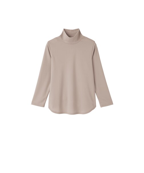 【当商品送料無料】ハイネック レディース 通販 タートルネック プルオーバー eclaT style カットソー 長袖 tシャツ トップス インナー