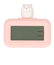【当商品送料無料】すみっコぐらし 目覚まし 時計 通販 デジタルアラームクロック 置時計 デジタル時計 3Dフィギュア付き クロック 温度計機能付き