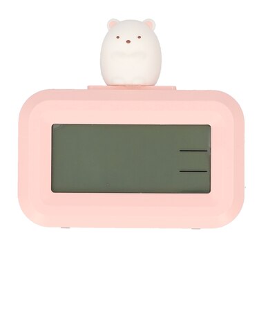 【当商品送料無料】すみっコぐらし 目覚まし 時計 通販 デジタルアラームクロック 置時計 デジタル時計 3Dフィギュア付き クロック 温度計機能付き