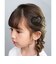 【当商品送料無料】Rora パッチン留め 2個セット 通販 ローラ ラナ スウェード パッチンピン パッチンどめ ヘアピン 髪留め 髪飾り ハート