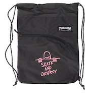 【当商品送料無料】スラッシャー ナップサック THRASHER 通販 ナップザック リュック スポーツバッグ ジムバッグ スパバッグ シューズバッグ
