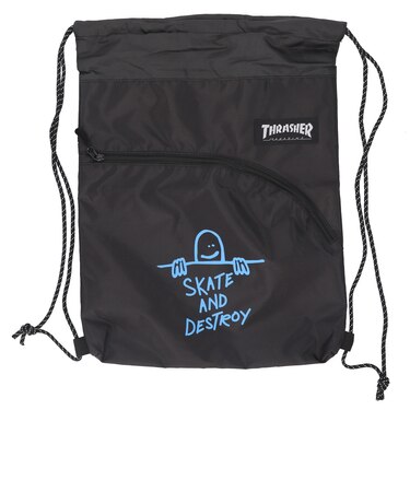 【当商品送料無料】スラッシャー ナップサック THRASHER 通販 ナップザック リュック スポーツバッグ ジムバッグ スパバッグ シューズバッグ