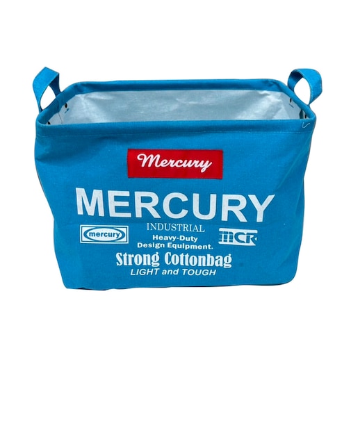 【当商品送料無料】MERCURY マーキュリー レクタングル ボックス Lサイズ 通販 収納ボックス 収納 キャンバスボックス キャンバスBOX