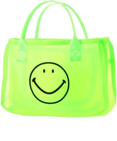 【当商品送料無料】カシュカシュ cachecache バッグ 01-00-68310 通販 スマイルモチーフ メッシュバッグインバッグ