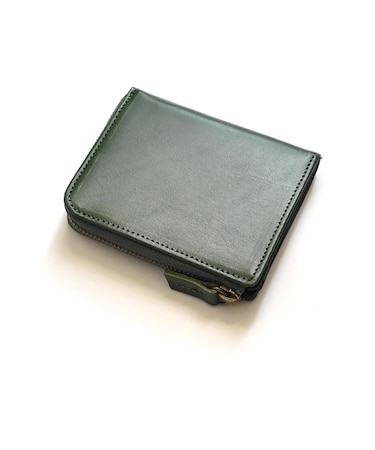【当商品送料無料】ミニ財布 本革 通販 日本製 IKI-LEATHER イキレザー コンパクトウォレット 革 ヌメ革 レザー 牛革 財布 さいふ
