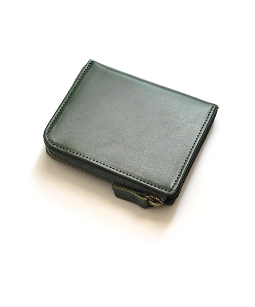 【当商品送料無料】ミニ財布 本革 通販 日本製 IKI-LEATHER イキレザー コンパクトウォレット 革 ヌメ革 レザー 牛革 財布 さいふ