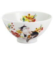 【当商品送料無料】お茶碗 小さめ 可愛い 通販 子供 子ども こども 猫 ネコ ねこ 茶わん 子ども食器 ご飯茶碗 内祝い 引き出物 猫グッズ