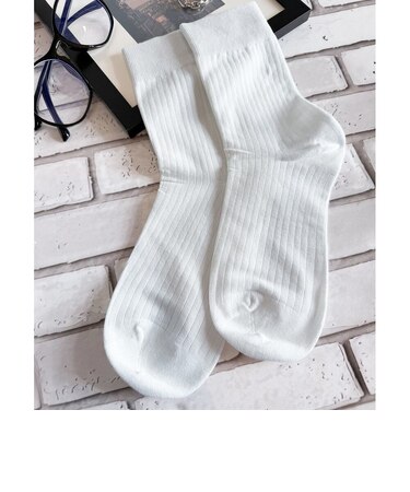 【当商品送料無料】ソックス リブ 通販 リブソックス 靴下 クルーソックス クルー丈ソックス くつ下 くつした レディース 無地 シンプル 通学