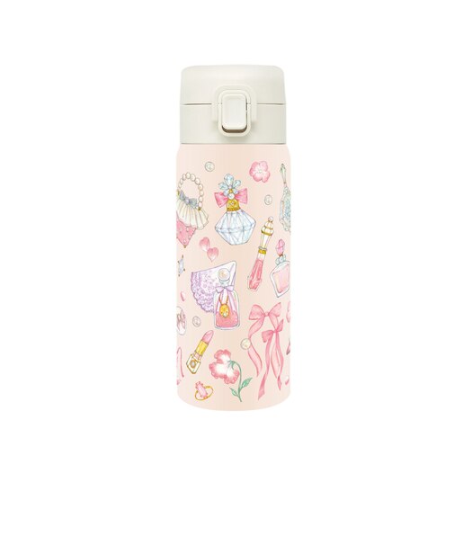 【当商品送料無料】ワンプッシュタンブラー 350ml 通販 保温 保冷 ステンレス タンブラー 水筒 おしゃれ キャラクター 直飲み マイボトル