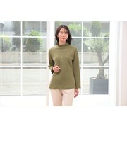 【当商品送料無料】タートルプルオーバー 通販 タートルネック ハイネック プルオーバー カットソー 長袖 tシャツ トップス レディース 綿100％