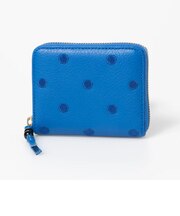 【当商品送料無料】perche ペルケ 財布 08-06-03900 通販 ドット刺繍ラウンドパームフィットウォレット 二つ折り財布 二折