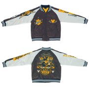 【当商品送料無料】スカジャン キャラジャン 通販 ブルゾン ジャケット スタジャン 上着 刺繍スカジャン アウター キャラクター 刺繍 ししゅう