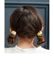【当商品送料無料】Rora ヘアゴム 2個セット フラワー 通販 ローラ rora 髪ゴム 髪飾り 髪留め ヘアタイ キッズヘアゴム ヘアーゴム